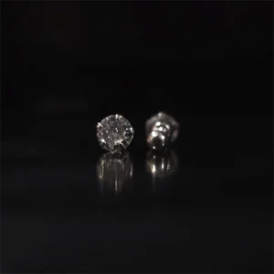 Aretes Plata con Circonia