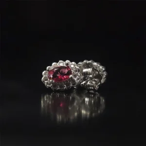 Aretes Plata Óvalo